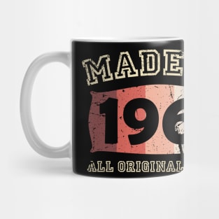 Made 1961 Original Parts 60th Birthday Mug